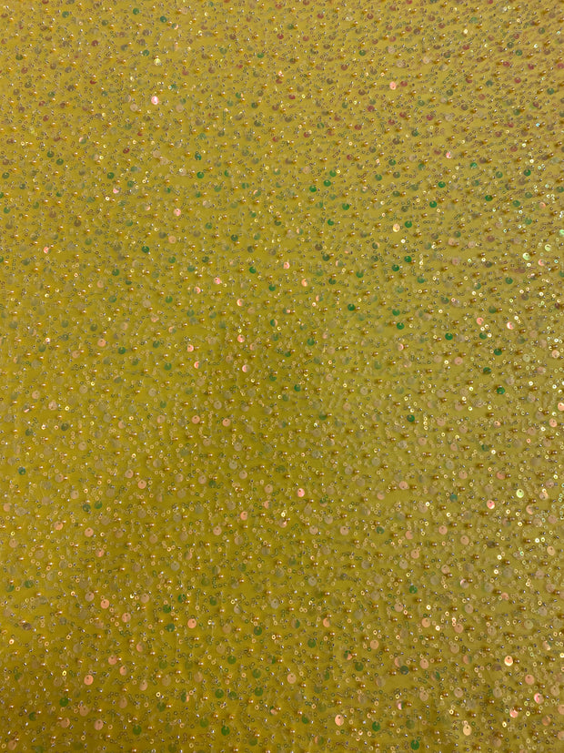 Pearls Sequins Lace