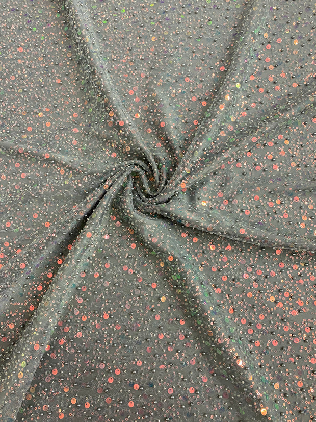 Pearls Sequins Lace