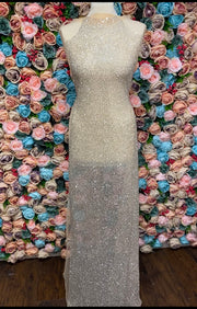 Panel Long- Glass beads