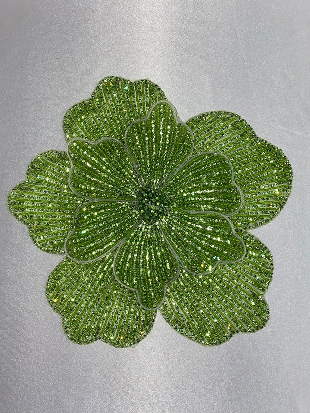 Stones Flowers Appliqués