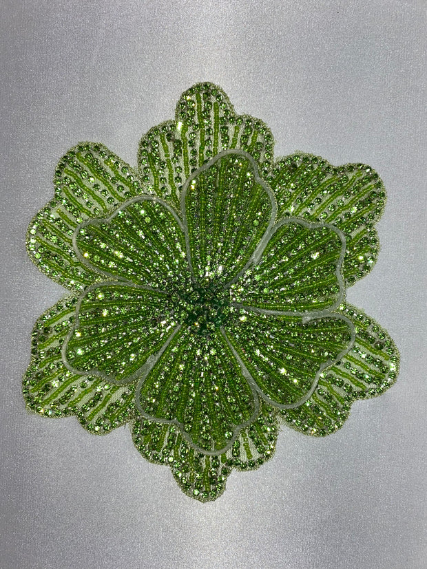 Stones Flowers Appliqués