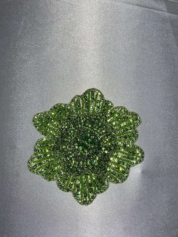 Stones Flowers Appliqués