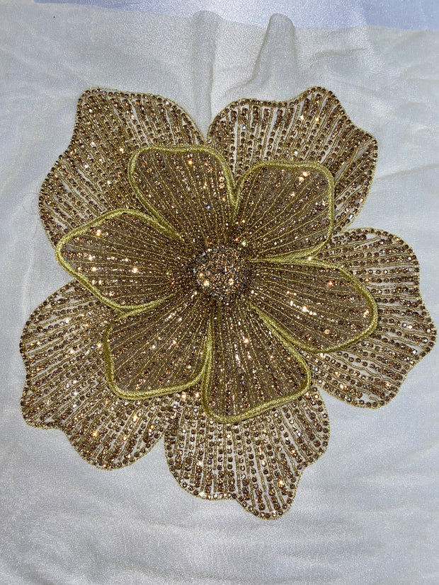Stones Flowers Appliqués