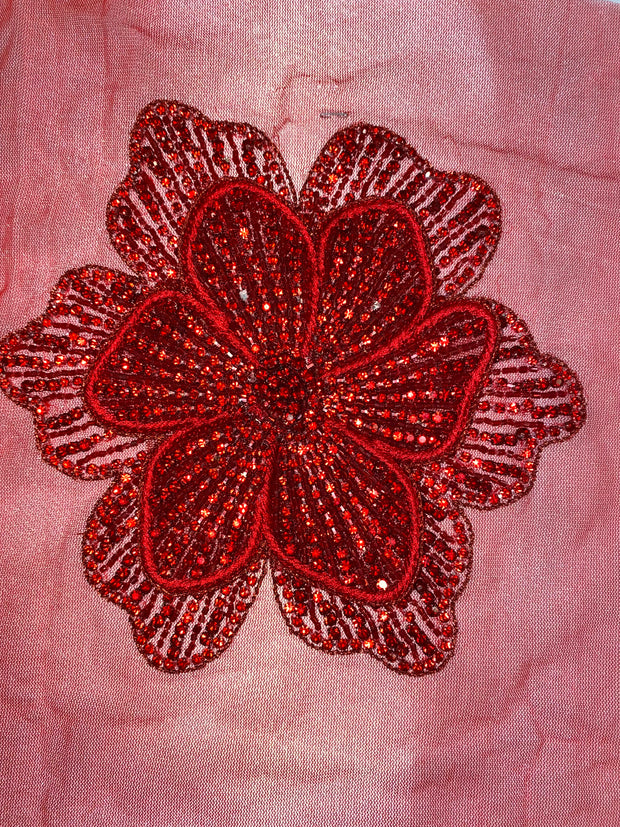 Stones Flowers Appliqués