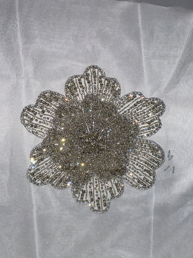 Stones Flowers Appliqués