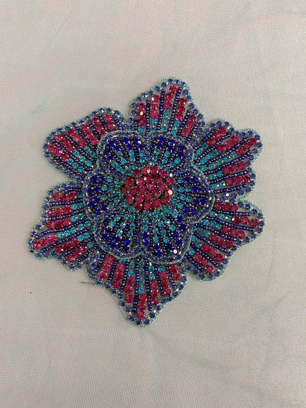 Stones Flowers Appliqués