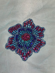 Stones Flowers Appliqués