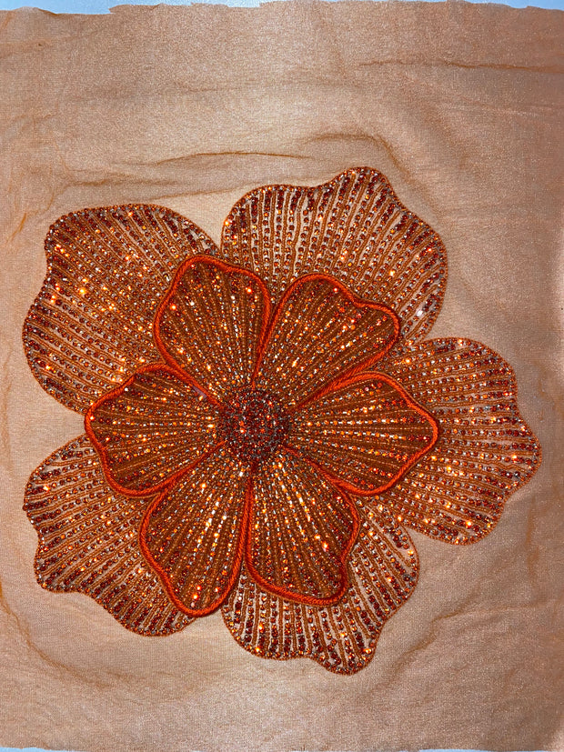Stones Flowers Appliqués