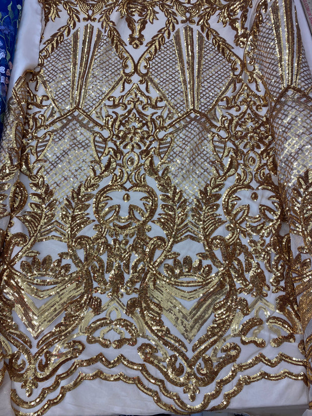 Heart sequin iridescent lace