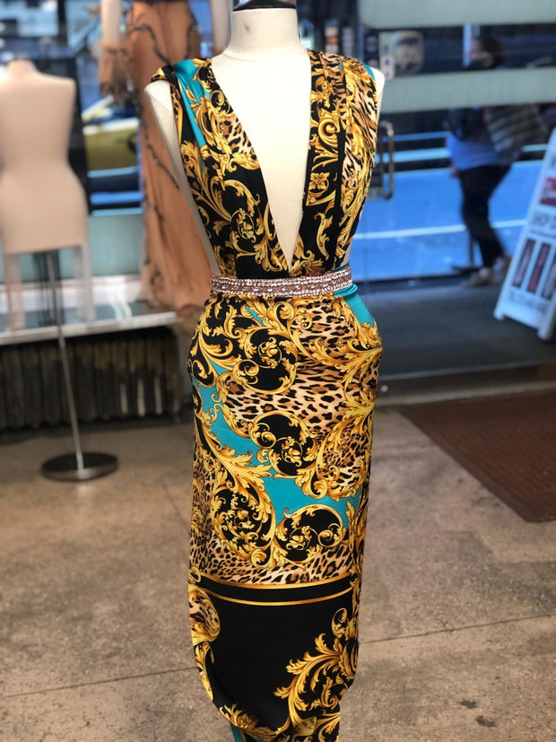Baroque silky print
