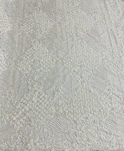 3D Hand Beaded Texture Lace