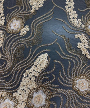 Lily 3D Hand beaded with Stones