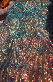 Swirl sequin