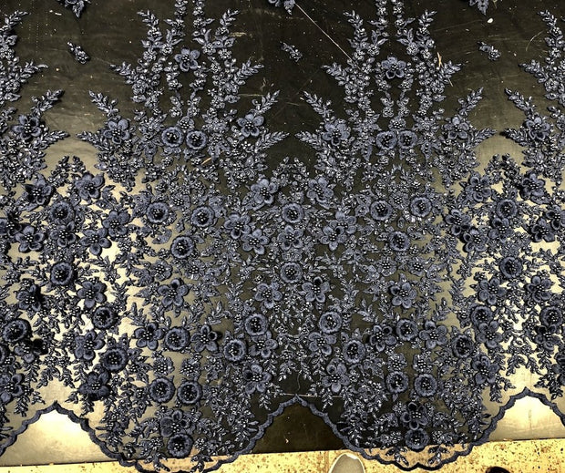 Catelyn Hand Beaded Lace