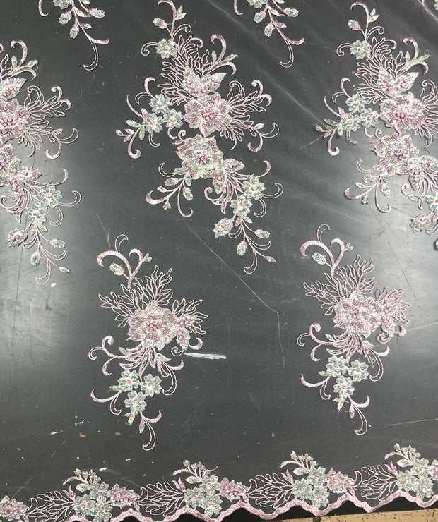 Stark Hand beaded lace