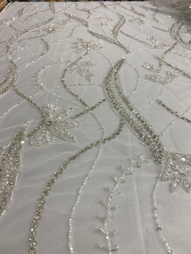 Hand beaded stone lace - Different design