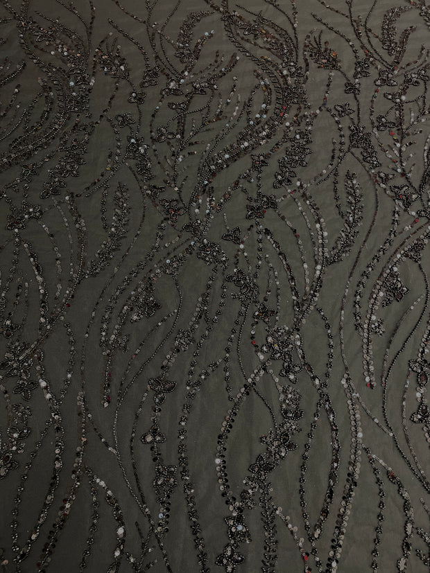 Ivy Beaded Sequin Lace
