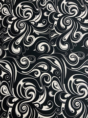 Soft Swirl Silky Print