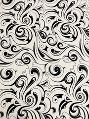 Soft Swirl Silky Print