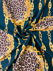 Cheetah Chains Silky Print