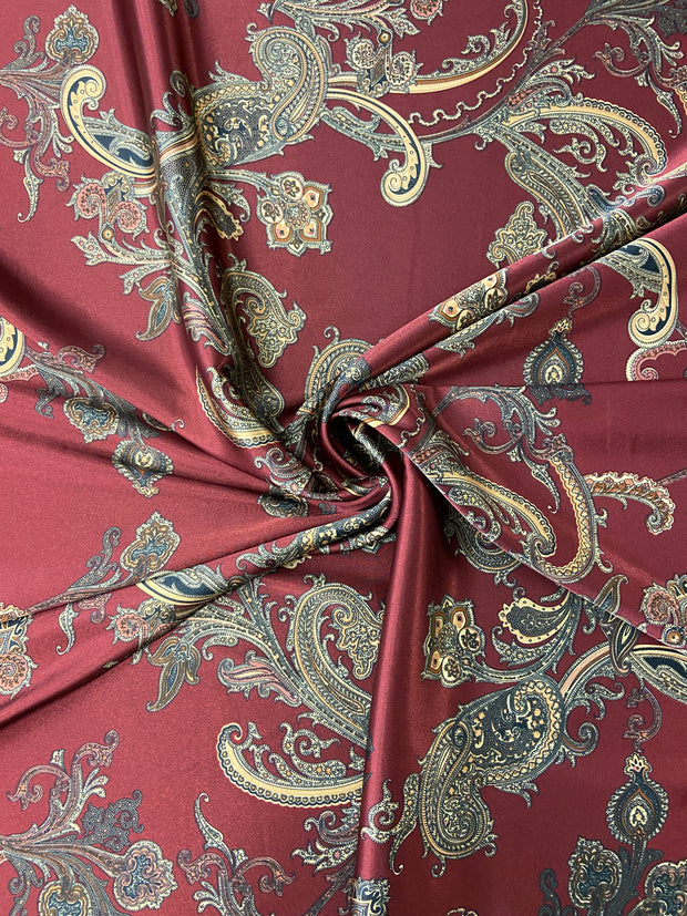 Paisley Silky Print