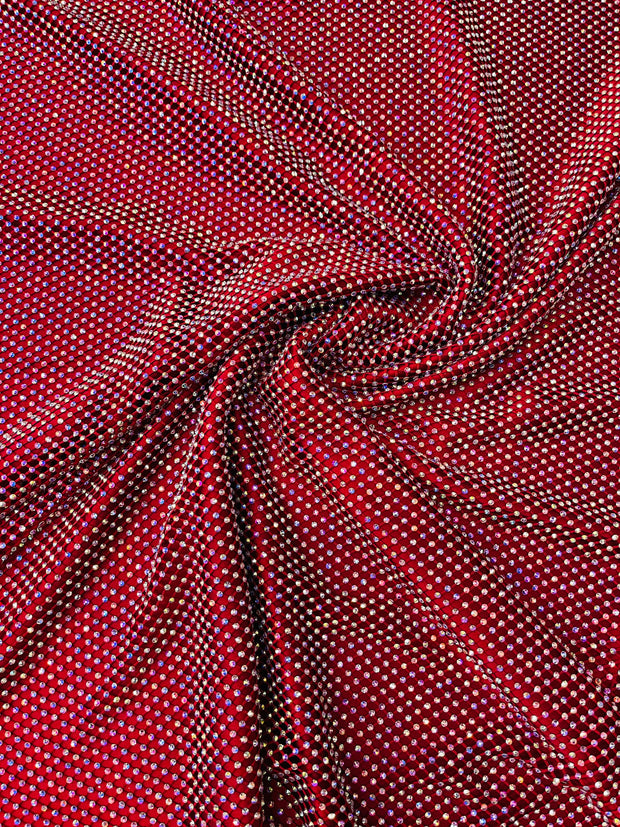 Rihanna Bling Rhinestone Fishnet
