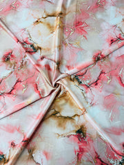 Marble Print Silk