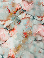 Marble Print Silk