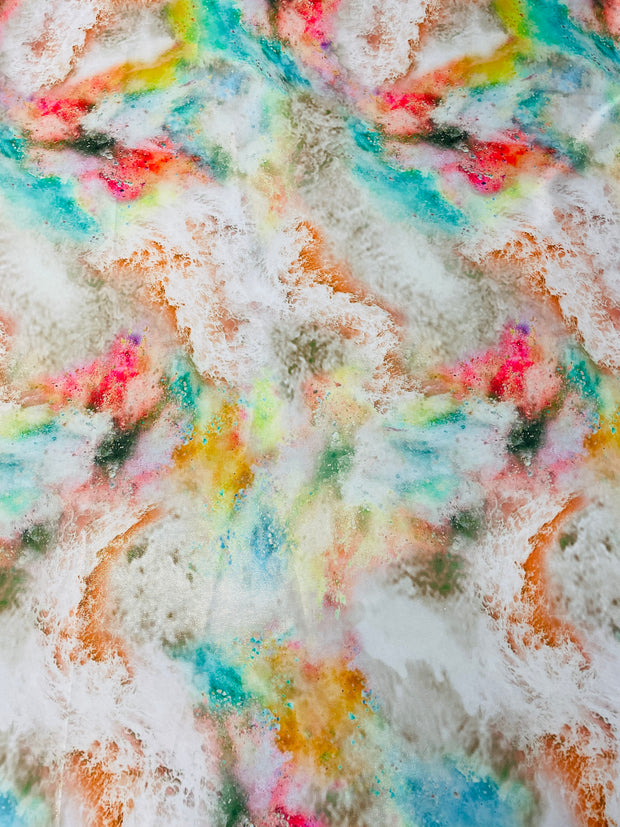 Watercolor Silky Lame