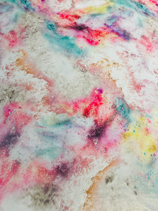 Watercolor Silky Lame
