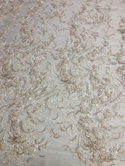 Selina Hand Beaded lace