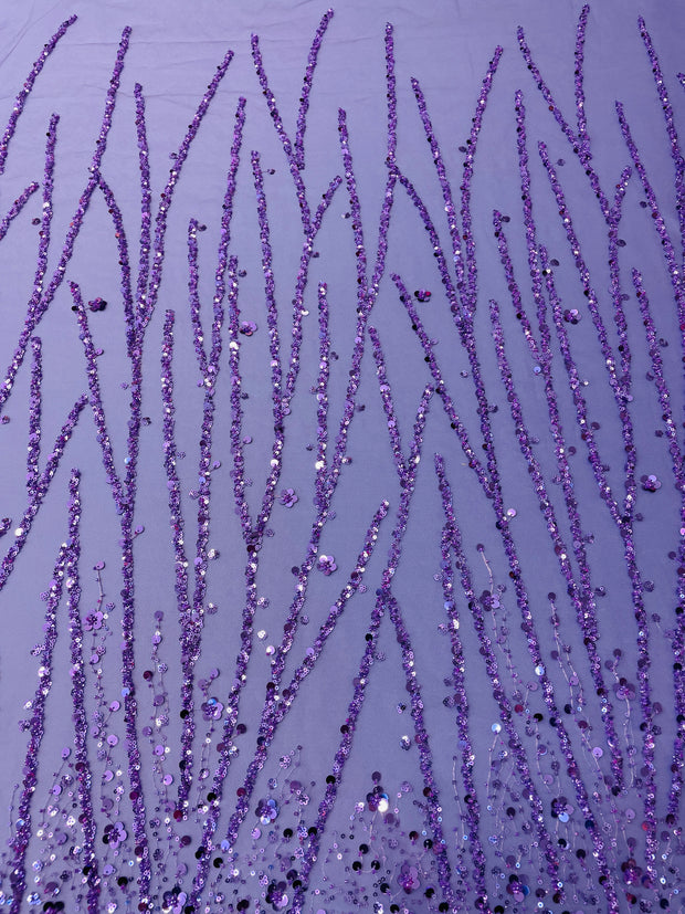 Hand Beaded Buttercup Branches