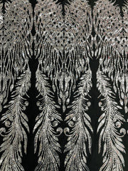 Sirena Clear Sequin Lace