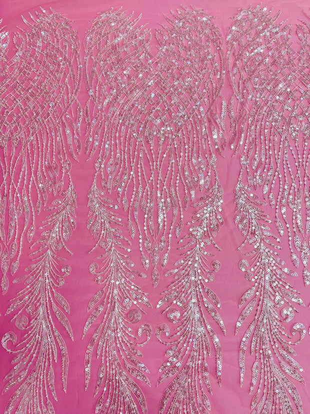 Sirena Clear Sequin Lace