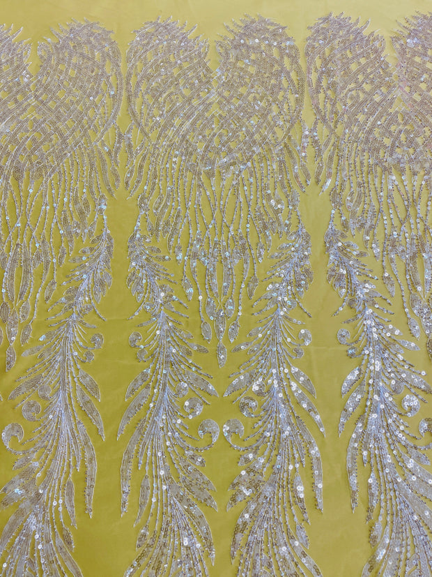 Sirena Clear Sequin Lace