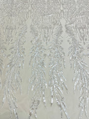 Sirena Clear Sequin Lace