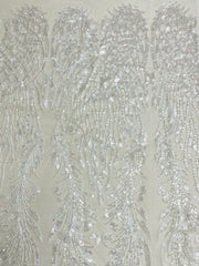 Sirena Clear Sequin Lace