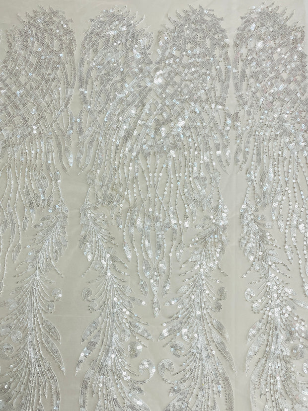 Sirena Clear Sequin Lace