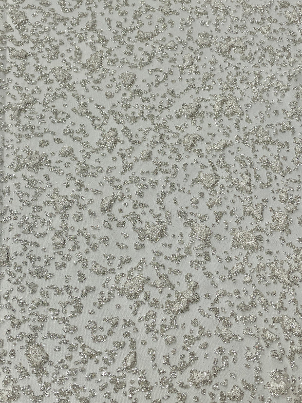 Snowflake Glitter Cracked Ice