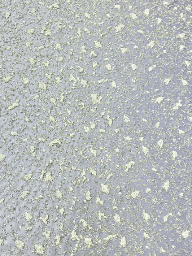 Snowflake Glitter Cracked Ice