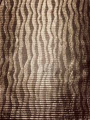 Wave metallic brocade