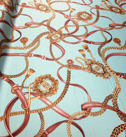 New Baroque design silky print