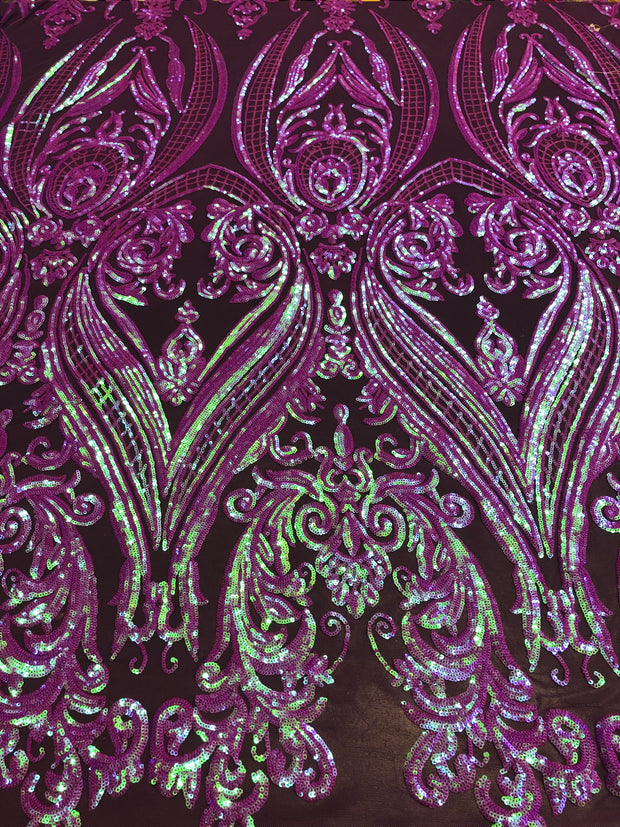Versaille Iridescent Sequins