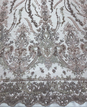 Hand Beaded French Lace