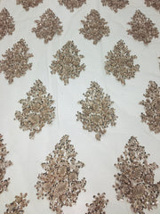Arya Hand Beaded French Lace
