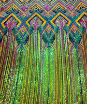 Multi Colored Sequin Net