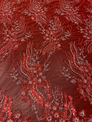 Khal Hand Beaded Lace