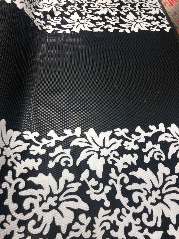 Scuba laser cut leather