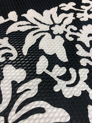 Scuba laser cut leather