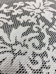 Scuba laser cut leather